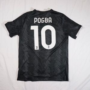 Adidas Juventus FC Paul Pogba 2022 2023 Away Jersey #10 Lightning Bolt Medium
